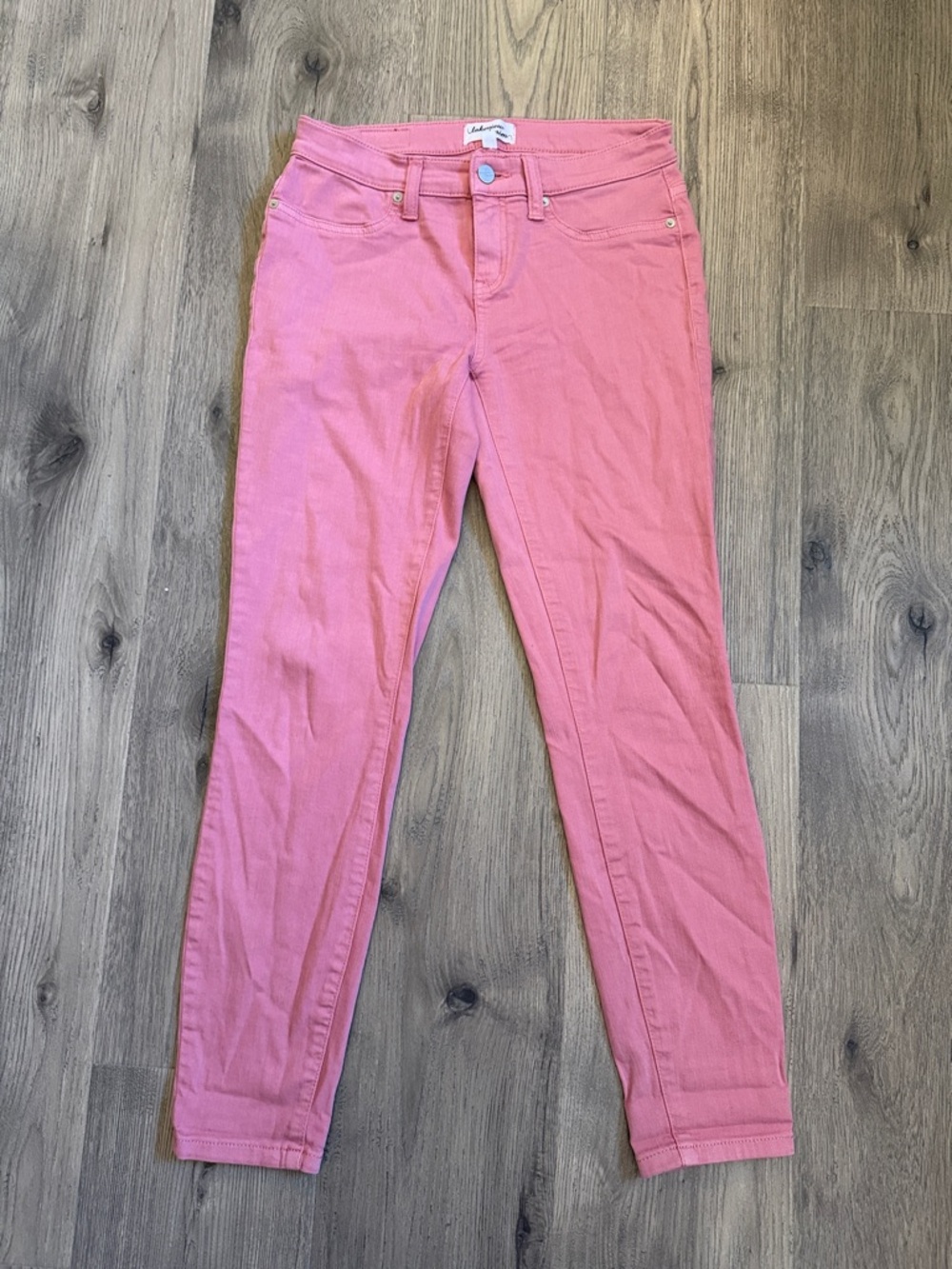 Soft Pink Skinny Jeans by - Picture 6 of 8